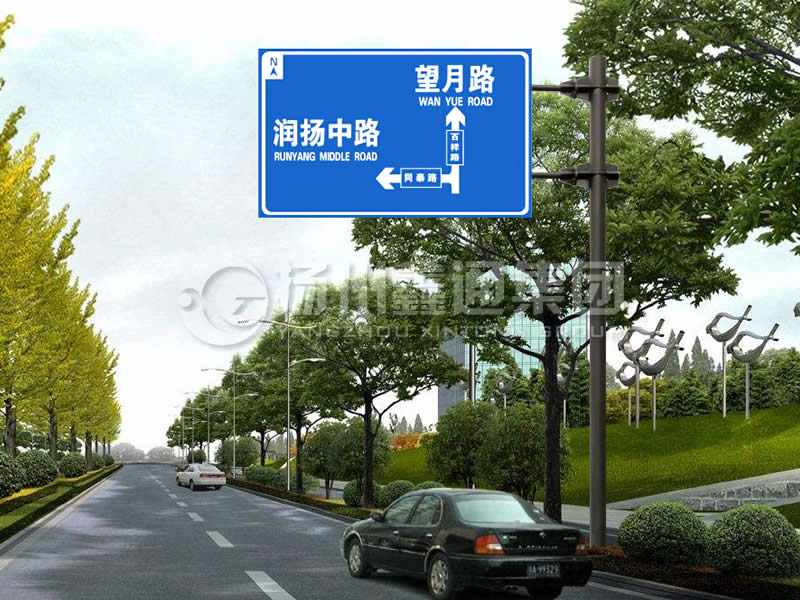 BZG-002，交通標志桿，F(xiàn)型交通標志桿