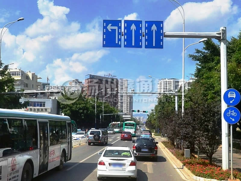 BZG-007，交通標志桿，分道標志桿