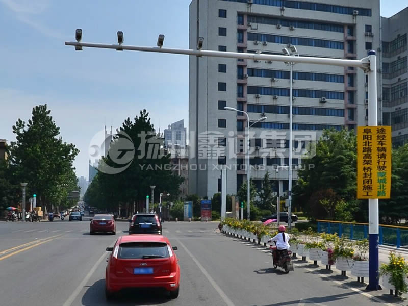 DJG-009，電子警察桿，圓錐電警桿