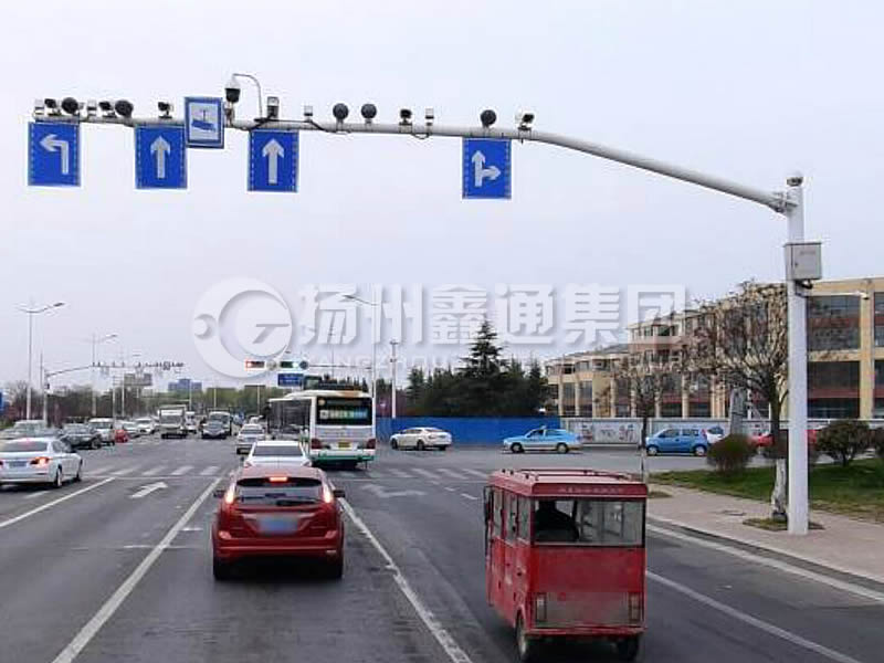 DJG-011，電子警察桿，闖紅燈抓拍桿