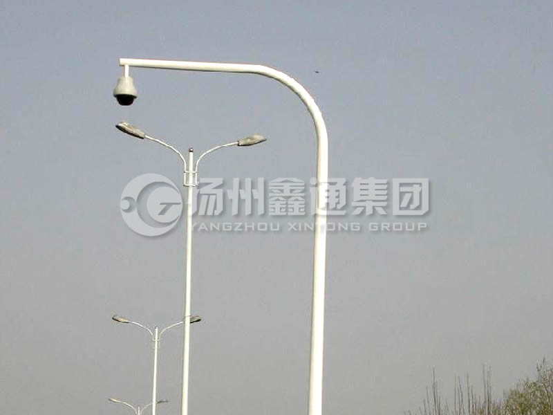 DJG-014，電子警察桿，彎臂球機桿