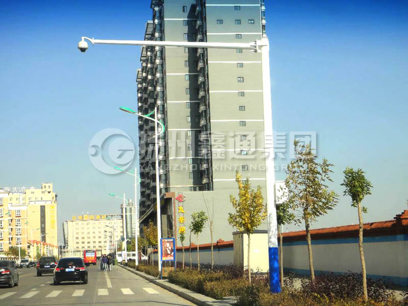 DJG-016,電子警察桿，八棱球機桿